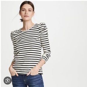 Rebecca Minkoff Puff Sleeve Top